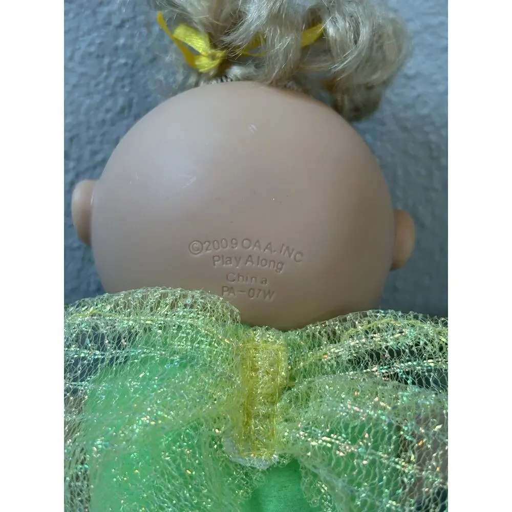 Cabbage Patch Garden Fairies Xavier‎ Roberts CPK Blonde Blue Eyes Yellow Wings